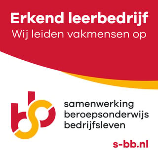 Erkend Leerbedrijf - Bouwveld Constructie is een officieel erkend leerbedrijf